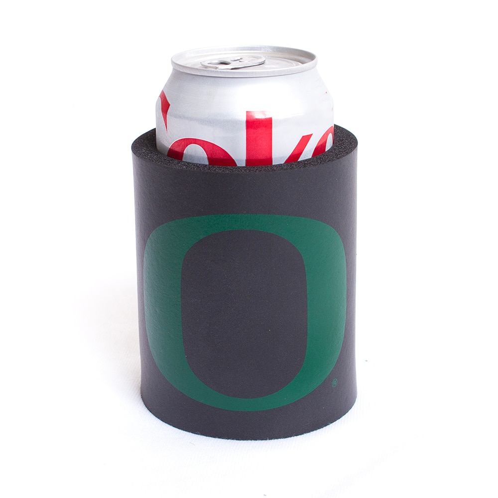 Classic Oregon O, MCM Group, Black, Kitchen Accessories, Home & Auto, Original foam, Can cooler, Koozie, 827982